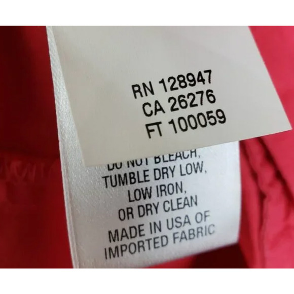 Nili Lotan Paris Pants $345 Drop Crotch Slouchy Cotton Crop Sunkissed Red - Picture 6 of 7